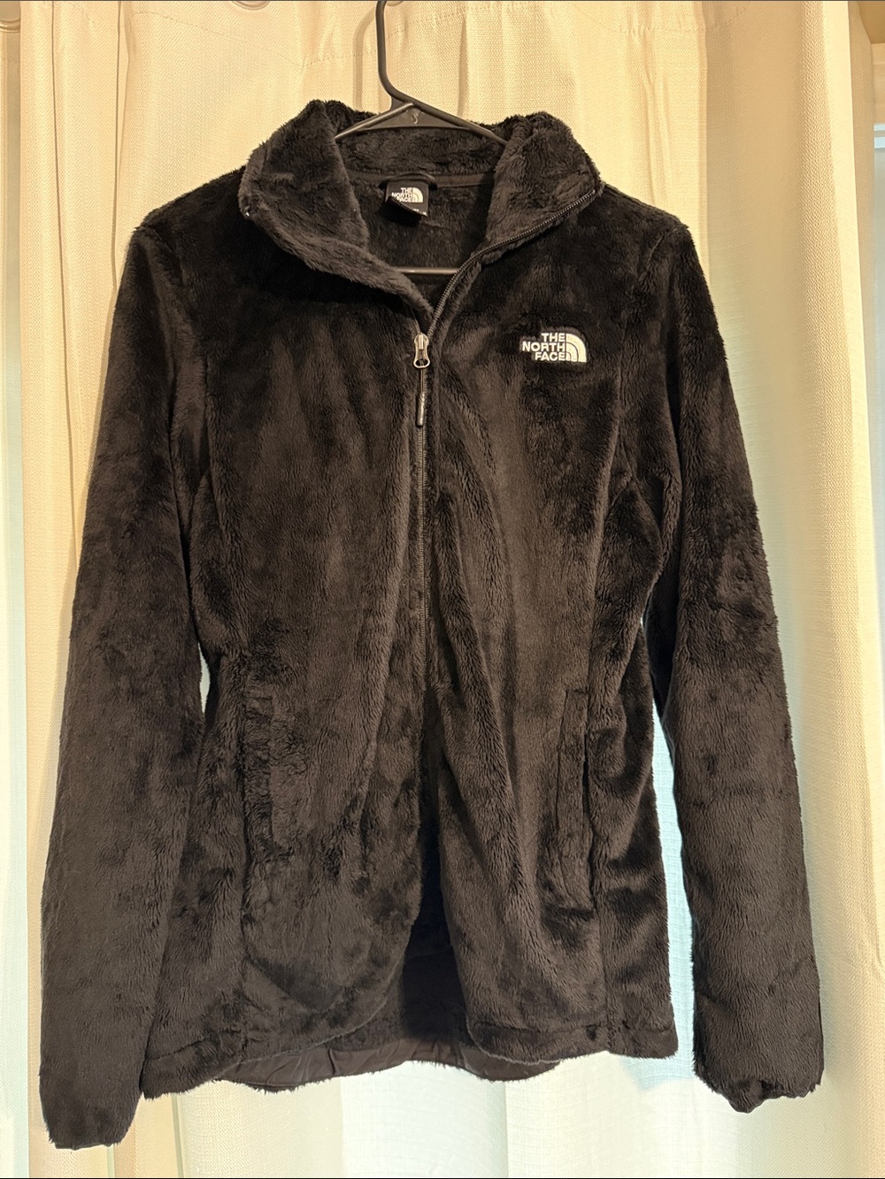 The North Face Black Plush Teddy Fleece Jacket